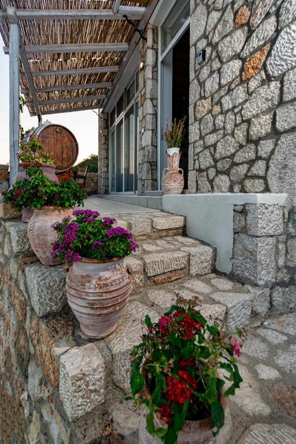 Villa Chrysanthi'S Stone House Afantou Exterior foto