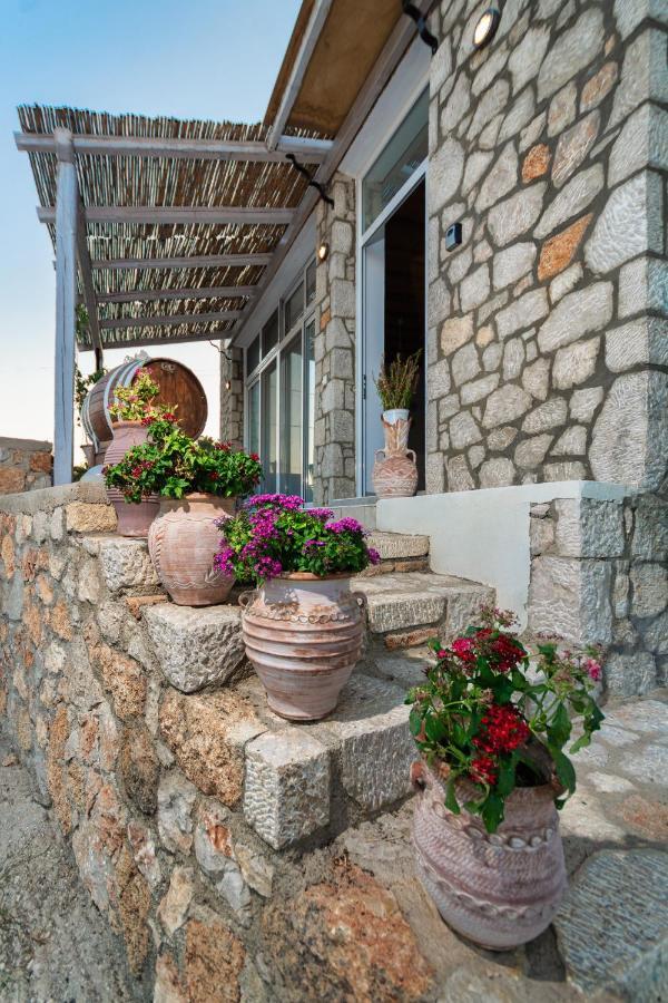 Villa Chrysanthi'S Stone House Afantou Exterior foto